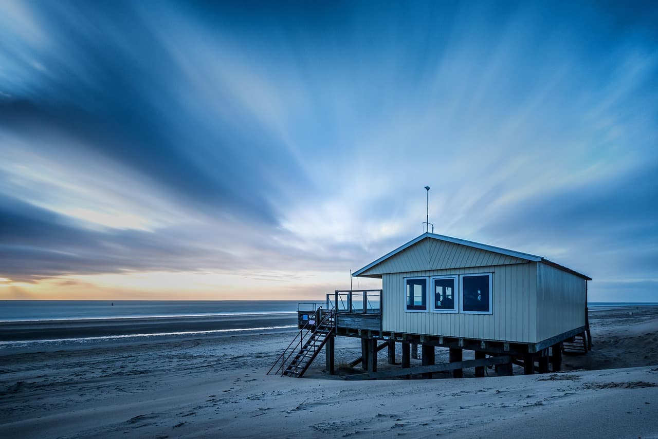 house beach