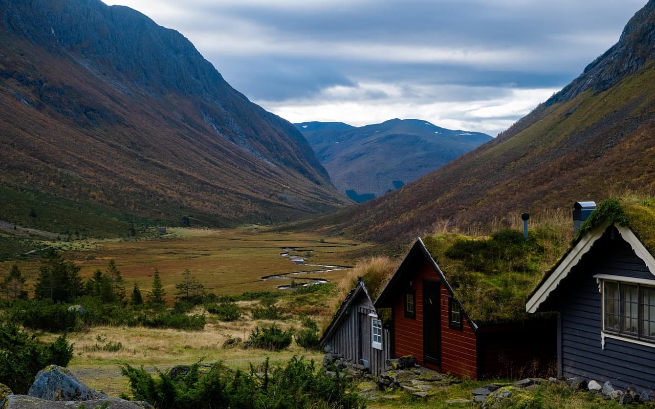 Norway, Landscape, Valley
