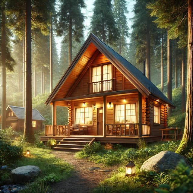 Cozy Cabin Retreat in the woods