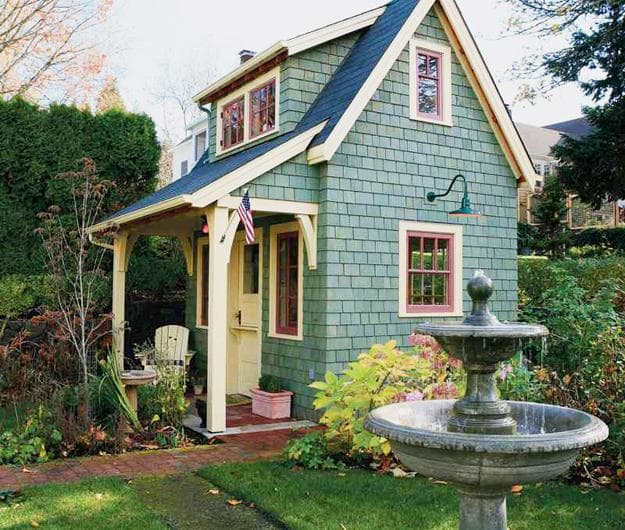 with a garden!